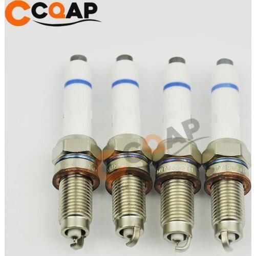 4x 04E905612 Spark Plug fit for A1 A3 Q3 fit for Beetle Golf Jetta Polo Santana 0241145515 04E 905 612 B C