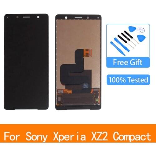 5 inch For SONY Xperia XZ2 Compact LCD Touch Screen Digitizer Assembly For Sony XZ2 Mini Display Replacement H8324 H8314