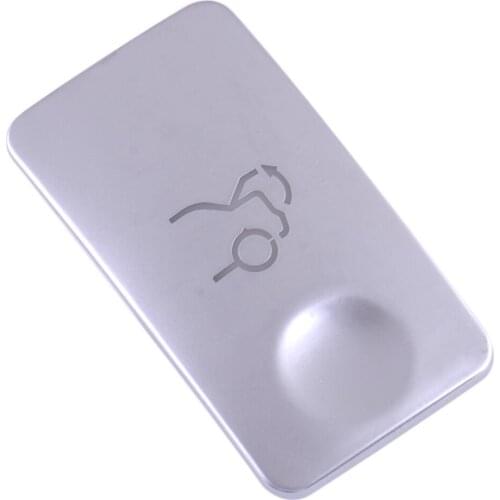 Car Rear Trunk Lock Unlock Push Button Sequin Cover Trim Fit For Mercedes Benz C Class W204 4 Door 2007 2008-2011 2012 2013 2014