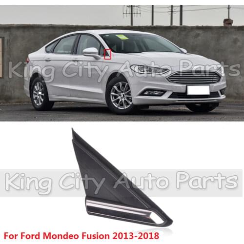 CAPQX For Ford Mondeo Fusion 2013 2014 2015 2016 2017 2018 Front Window Glass Triangle Plate Window Triangle Garnish Cover Panel