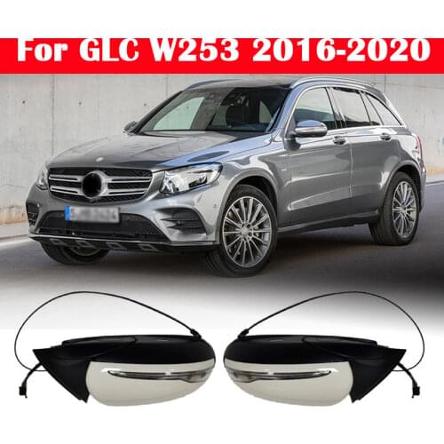 For Mercedes-Benz GLC W253 2016-2020 Car Exterior Rearview Mirror Side Mirror Rear View Mirror Outside Reverse Mirror Assembly