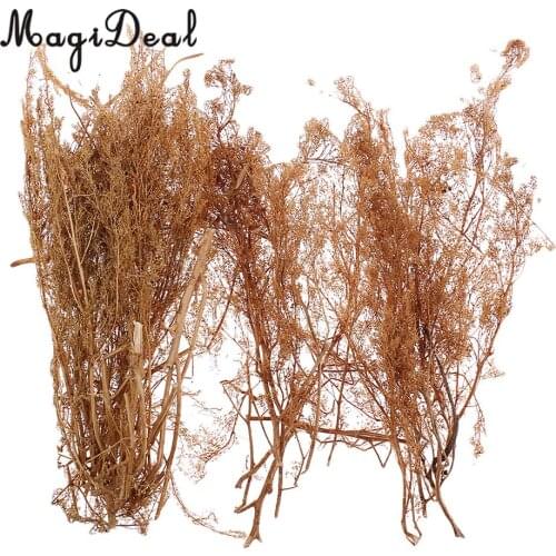 MagiDeal 1Pack Layout Dry Natural Quinoa Model DIY Tree Landscape for RR Train Diorama Train Railway Railroad Scene Scenery 25cm