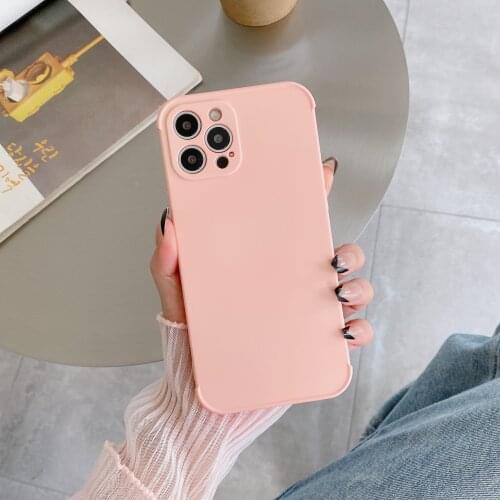 Ultra-thin Cute Square Liquid Silicone Phone Case For iPhone 13 12 11 Pro XS Max SE XR X 8 7 Plus Luxury Shockproof Soft Cover
