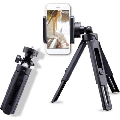 Desk Tripod Holder Univeral Foldable Mobile Phone Holder Table Support Shooting Video Accessories Bracket Plastic