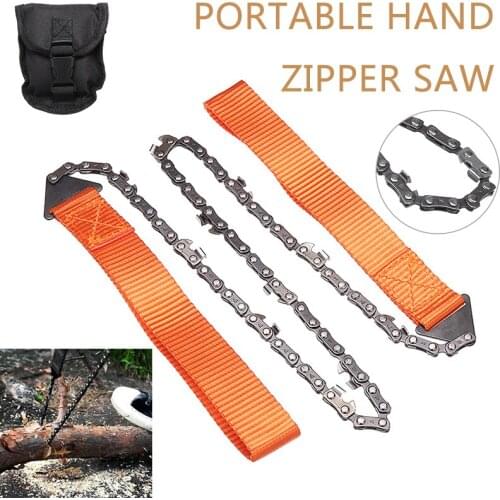 Portable Practical Outdoor Hand Chain Saw Hand Tools For Camping Outdoor Hiking Survival Pocket Home Tool