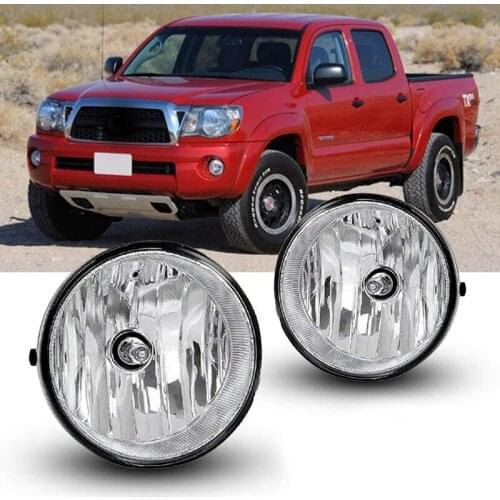 Driving Fog Lights for Toyota Solara 2004-2006 -2007-2012 Tacoma 2005-2011 Clear Lens Fog Lamps