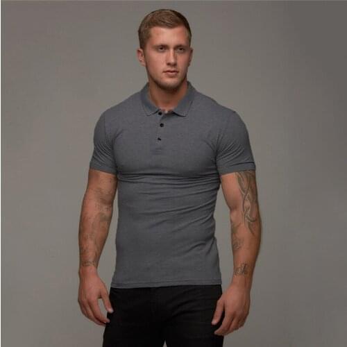 New Brand Polo Shirt Mens Casual Fashion Breathable Cotton Polo Tshirt Men Business Short Sleeve High Quality Poloshirt Men
