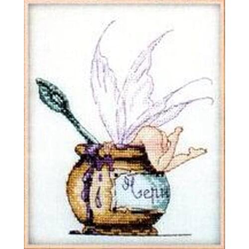 Top Quality Beautiful Lovely Counted Cross Stitch Kit Blueberry Dessert Fairy neocraft
