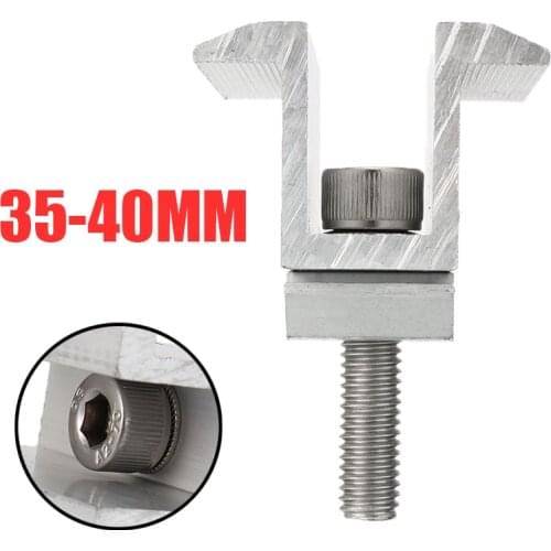 1pc 35-40mm Adjustable Solar Wide Photovoltaic Support Solar Panel Mounting Bracket Tools Accessories