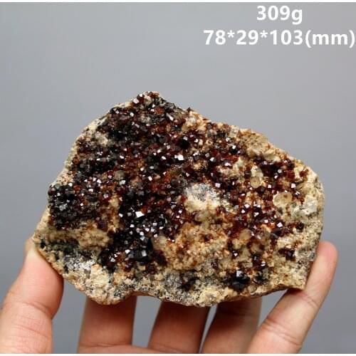 100% natural Garnet minerals specimen stones and crystals healing crystals quartz gemstones