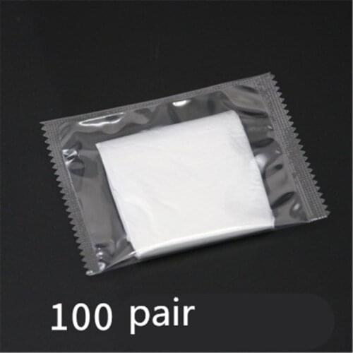 100pair Vinyl Gloves - Powder Free, Clear, Latex Free And Allergy Free, Plastic, Work, Food Service, Cleaning For Adult Dropship