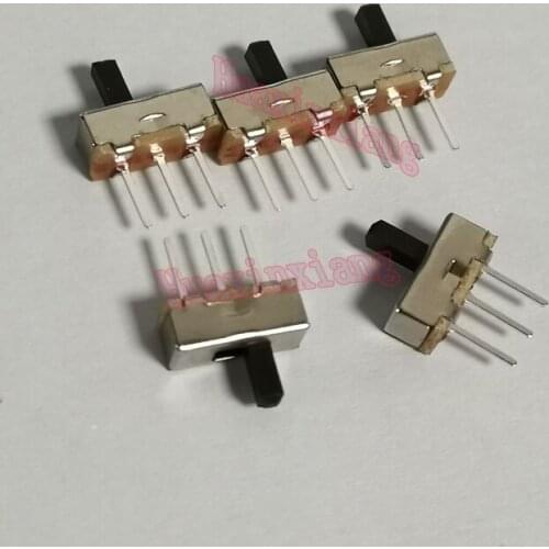 1000PCS/Lot SS12D00 SS12D00G4 Toggle Switch S1P2T 2 Position 3Pin Vertical Slide Switch