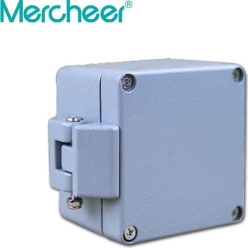 80*75*60mm Hinged Painting Spraying Aluminium Enclosure Aluminium Project Box Enclosures for Electronics