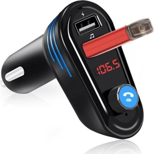 Balight Dual USB 5V 3.1A Car Charger Bluetooth Handsfree Car Kit Wireless Car MP3 Audio Player FM Transmitter