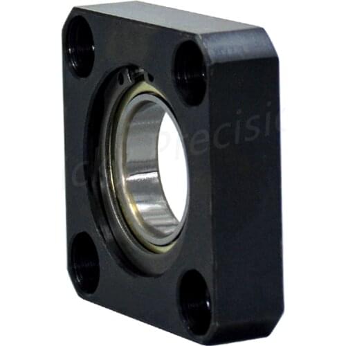 Carbon Steel Flange Round Housing Single Bearings with Housings Bearing seat assembly Direct Mount Unbuckled ring diameter4mm-50