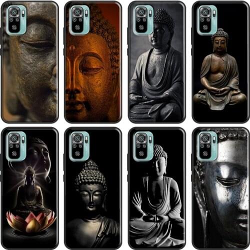 Gautama buddha Case For Xiaomi Redmi Note 10 9 8 Pro 9S 8T Soft Cover For Redmi 9 9A 9C 9T 8A K40 Funda