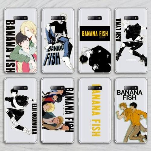 Anime Banana Fish Anime art Phone Cases Transparent for Samsung A71 S9 10 20 HUAWEI p30 40 honor 10i 8x xiaomi note 8 Pro 10t 11