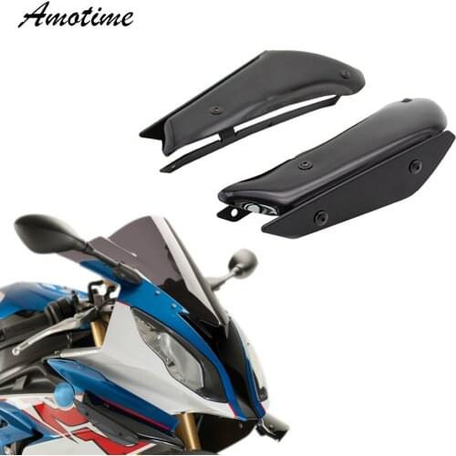 For S1000RR 2010-2018 HP4 Aerodynamic Wing Kit Fixed Winglet Fairing Wing