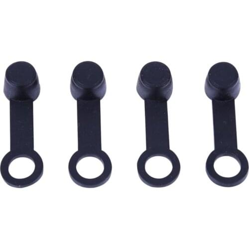 VODOOL 4pcs Universal Motorcycle Car Brake Wire Screw Rubber Dust Cover 8mm Motorbike Dustproof Covers
