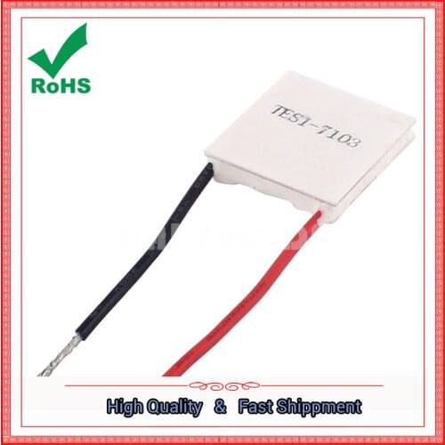 Low-power cooling film TES1-7103 TEC1-07103 23 * 23mm temperature of the power sheet cooling film 8V