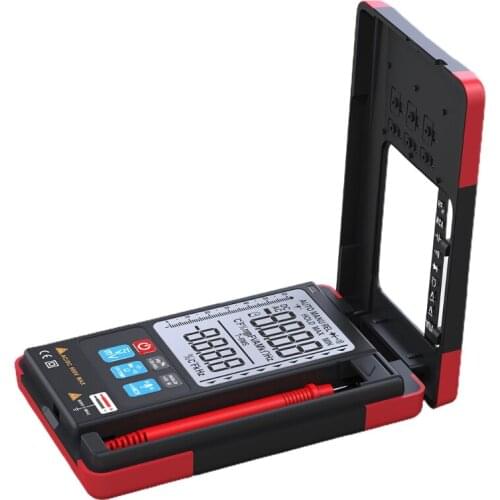 Multi-function Multimeter Digital Voltage Current Tester Small Convenient Handle Voltage Capacitance Meter