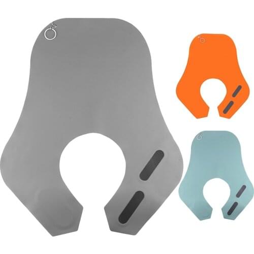 Neck Cape Wrap Collar Shield for Haircut Waterproof Silicone Hair Coloring Cuttin Barber Hairdressing Hair Tool