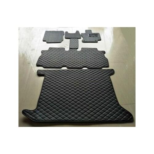 Custom full set car floor mats + trunk mat for Right Hand Drive Honda Freed SPIKE GB3 GB4 GP3 5 seats 2015-2010 durable carpets