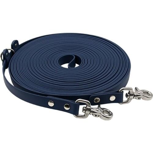 Waterproof PVC Dog Leash 15m small Large Puppy two Dog Leash Recall Training Tracking Obedience Long Lead Mountain Climbing Rope