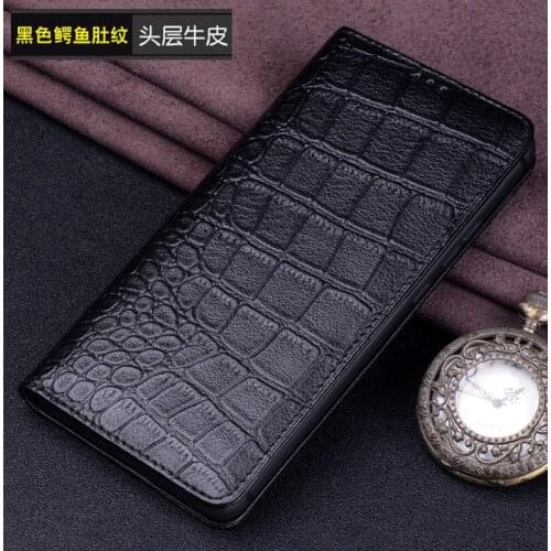 Luxury Genuine Leather Flip For Huawei Honor 8x Enjoy 9 Max Leather Half Pack Phone Case For Honor Note 10 Phone Cases Shockpr
