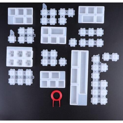 1 Set Manual DIY Mechanical Keyboard Key Cap Silicone Mold UV Crystal Epoxy Molds Handmade Crafts Making Tools