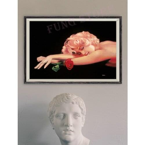 180 Vintage Beautiful Pin-up Girl Classic Picture Custom Silk Poster Home Deco Wall Art Christmas Gift