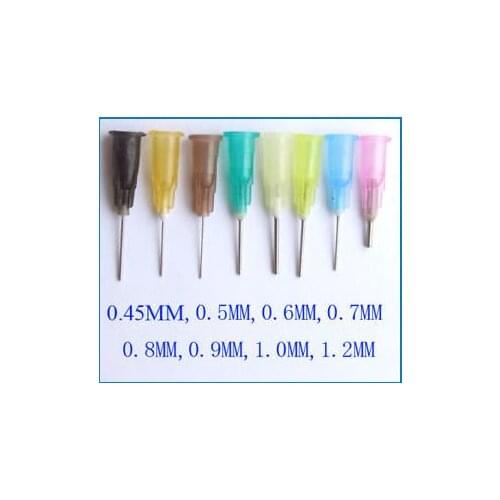 400PC 8 COLORS Lubricating oil rosin Syringe Needle plug