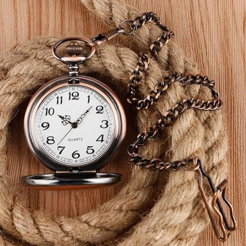 The Köstekli Clock Copper Color Antique Pocket watch