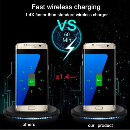 Fast charger mobile phone accessories qi wireless charger U8