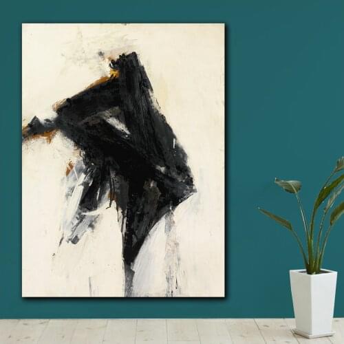 Large Size Printing franz kline Poise Oil Painting Art Home Decor Living Room Modern Canvas Print Paintings No Framed