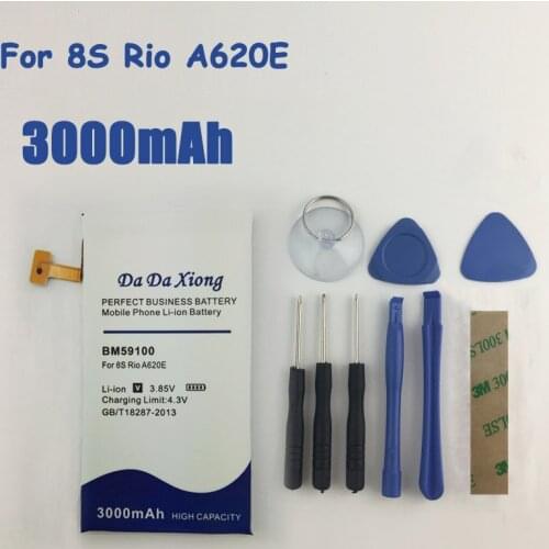 3000mAh BM59100 Li-ion Phone Battery For HTC Windows Phone 8S Rio A620E A620T A620D