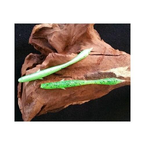 BassLegend- Fishing Soft Bait For Bass Pike Plastic Lure Long Tail Worm 110mm/3g