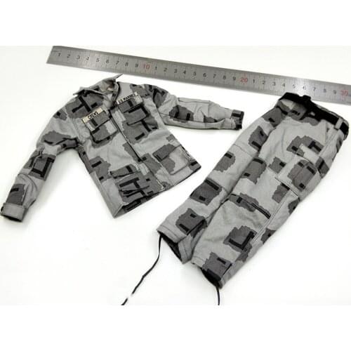 For Sale DAM 78080 DAMTOYS 1/6th Marine Corps Cruise Combat Battle Shirt Tops Pant Suit Set For 12inch Body Doll Accessories