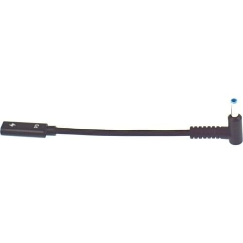 Female to DC4.5x3.0mm for HP Pavilion Touch Smart Sleek book notebook Adapter Cable