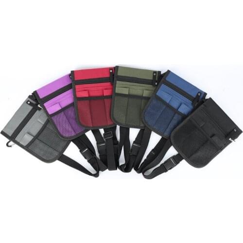 16x21cm Fanny Pack Nursing Belt Organizer for Women Nurse Waist Bag Shoulder Pouch Nylon