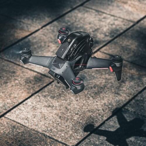 For DJI FPV Special Aircraft Transparent Case Top Shell Drone Accessories Add Cooling Holes To Accelerate Heat Dissipation