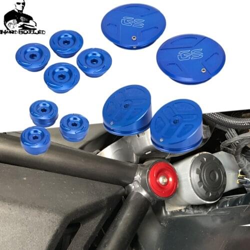 R 1250 GSA Frame Hole Swingarm Cover Caps Plug Decoration For BMW R 1200 GS LC 2012-2020, R 1250GS, R1250 GS Adventure 2018-2020