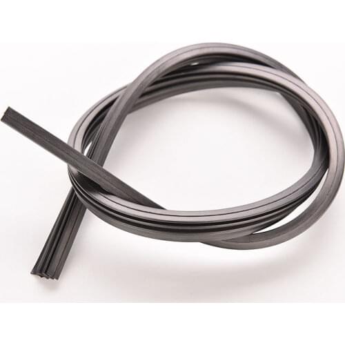 26'' /24'' 6mm Auto Car Bus Rubber Universal Bracketless Frameless Windshield Wiper Wash Blade Refill Soft Replacement