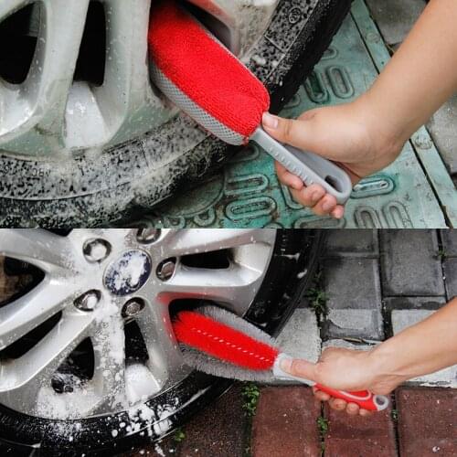 2020 Car Wheel Brush Cleaning Tool Car Tire Cleaning Brush Car Repair Car Wash & Maintenance Auto Parts Durable Brushes Dropship