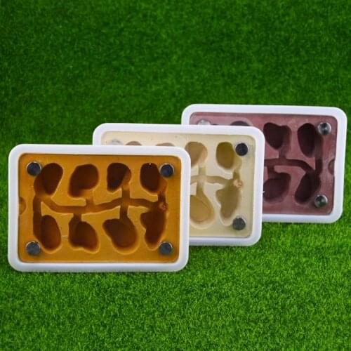 Three-color Lunch Box Ant Gypsum Nest Crawling Small Animal Breeding Ant Farm Nest Insect Supplies