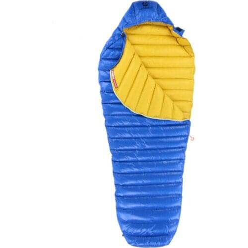 Leto Outdoor Camping Hiking Ultra Dry White Goose Down Mummy Spring Autumn Winter Ultralight Sleeping bag
