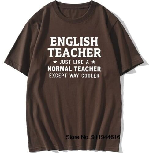 English Teacher Birthday Funny Unisex Graphic Vintage Fun Cotton Short Sleeve Grammar T Shirts O-Neck Harajuku T-shirt