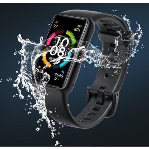 1/3/5/6pcs 3D Protective film for huawei honor band 6 3D Curved Edge film for honor band 6 Wristband Soft Screen Protector film