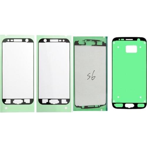 100pc For Samsung Galaxy S5 S6 S7 S9 edge S8 Plus Note 8 note 9 LCD Front Frame Sticker Adhesive Tape