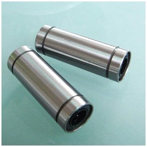 100pcs/lot LM12LUU Longer linear bearings match with 12mm linear shaft for cnc 12x21x57mm